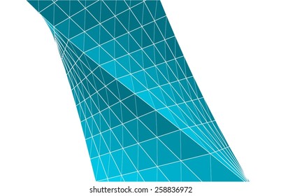 Modern building architecture. Architectural background