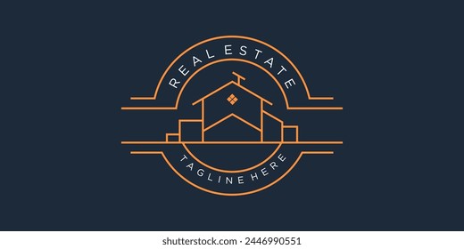 modern building architecture logo design	