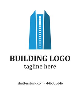 Modern building and architecture logo template