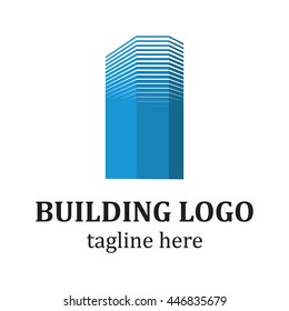 Modern building and architecture logo template