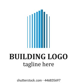 Modern building and architecture logo template