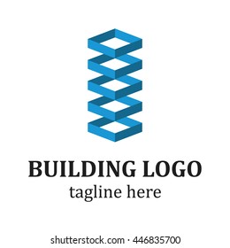 Modern building and architecture logo template