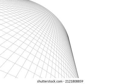 Modern building architecture vector illustration