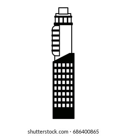 modern building high structure urban exterior