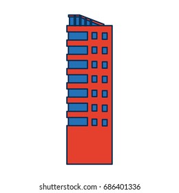 modern building high structure urban exterior