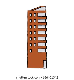 modern building high structure urban exterior