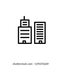 Modern Building Icon