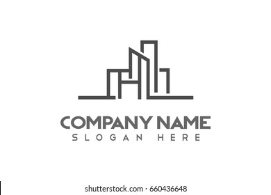 Modern Building Logo Template