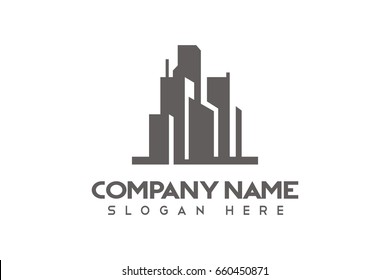 Modern Building Logo Template