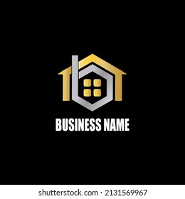 Modern building and property logo concept, vector illustration