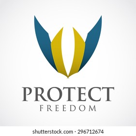 Modern building real estate abstract vector logo design template. Business property icon. Hotel, apartment, resort, mansions company identity symbol concept.