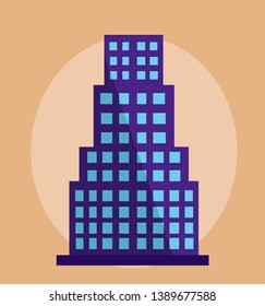 modern building vector illustration design