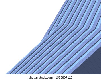 modern buildings, architectural drawing 3d