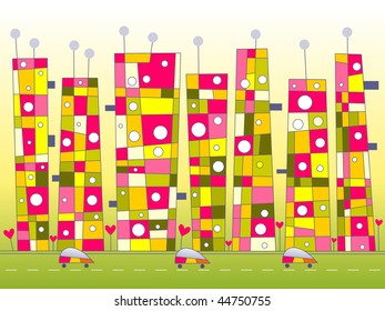 Modern Buildings - vector