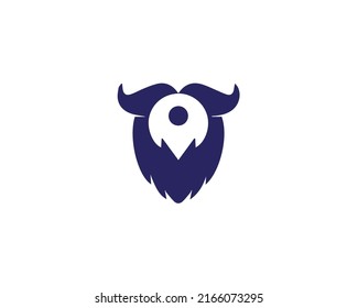 Modern Bull Logo Design Template