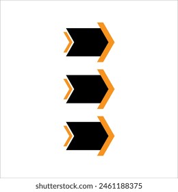 Modern bullet points vector element