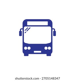 Icono moderno de autobús para rutas de transporte público accesibles y servicios de transporte en paisajes urbanos, que representan desplazamientos diarios y opciones de viaje inclusivas