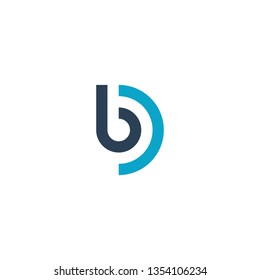 Modern Business B Letter Logo Design