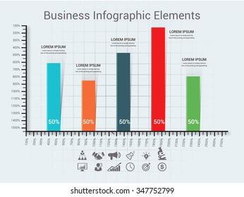 Modern business  banner. Vector illustration. can be used for workflow layout, diagram, number options, step up options, web design, infographics.