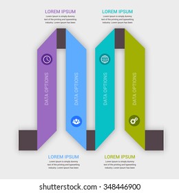 Modern business  banner. Vector illustration. can be used for workflow layout, diagram, number options, step up options, web design, infographics.
