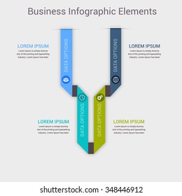 Modern business  banner. Vector illustration. can be used for workflow layout, diagram, number options, step up options, web design, infographics.