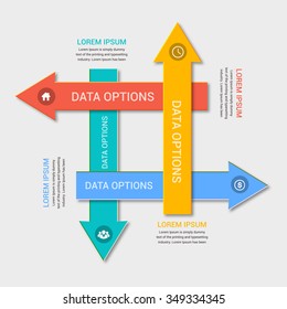 Modern business banner. Vector illustration. can be used for workflow layout, diagram, number options, step up options, web template, infographics.