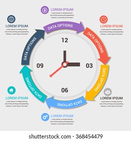 Modern business banner. Vector illustration. can be used for workflow layout, diagram, number options, step up options, web design, infographics.