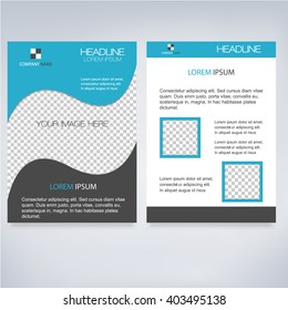 Modern Business Brochure A4 Flyer Design (Proportionally:A4 Size)