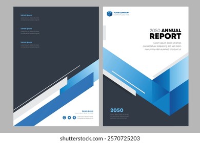 Modern Business Brochure Cover Template 