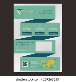 Modern Business  Brochure Design for Multiple Purposes