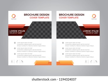 Modern Business Brochure Flyer Design Template Vector Illustration