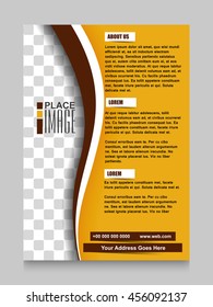 Modern business brochure flyer design, layout template, Brochure design layout, Brochure design cover in  A4 size