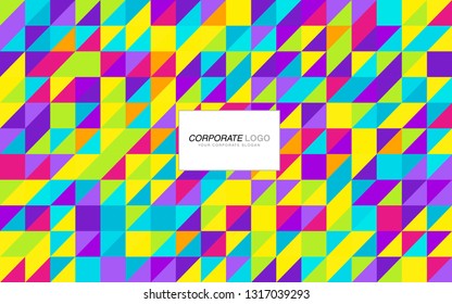 modern business brochure leaflet flyer cover template Abstract diagonal background lines