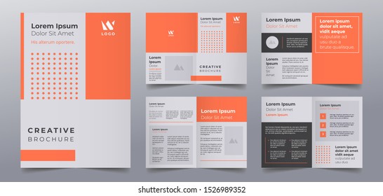 modern business brochure pages design templates