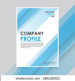 Modern business brochure template minimals