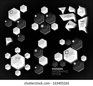 Modern business bubble option, speech template. Vector illustration. can be used for diagram, number options, web design, banner template, info graphic.
