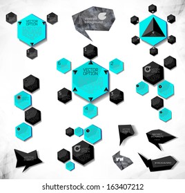 Modern business bubble option, speech template. Vector illustration. can be used for diagram, number options, web design, banner template, info graphic.