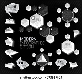 Modern business bubble option, speech template. Vector illustration. can be used for diagram, number options, web design, banner template, info graphic.