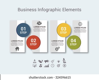 Modern business bubble speech template style. Vector illustration. can be used for workflow layout, diagram, number options, step up options, web design, banner template, infographic.