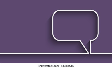 Modern business bubble speech template with business strategy plan concept idea, workflow layout, diagram, step up options, web banner template, Eps10 vector for your design