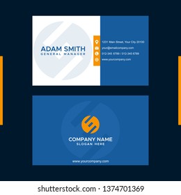 modern business card