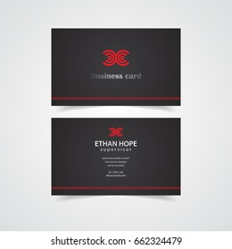 modern business card 