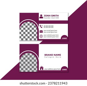 modern business card ,colorful business card , eye catching business card ,visit, own, sale, modern, exclusive business card 