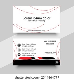 Modern business card corporate professional