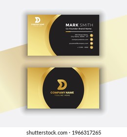 Modern Business Card - Creative and Clean Business Card Template.