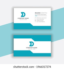 Creative envelope business card Royalty Free Vector Image