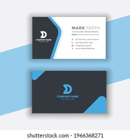 Modern Business Card - Creative and Clean Business Card Template.