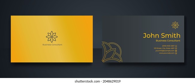 Modern Business Card - Creative and Clean Business Card Template