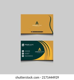 Modern Business Card -Creative And Clean Business Card Template Corporate.