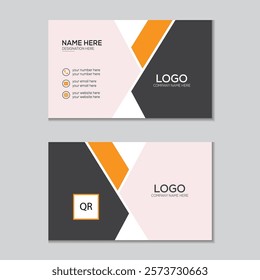 Modern Business Card Creative and Clean Business Card Template.